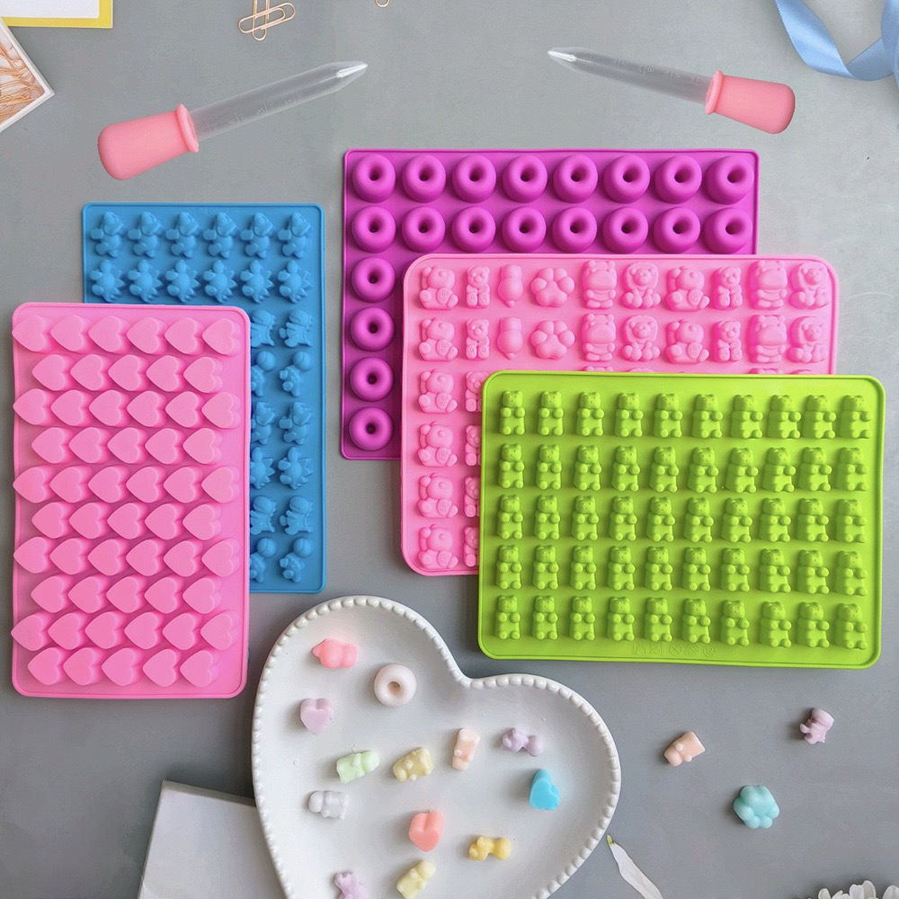 Baking Kitchen Set - Juego de 7 moldes de silicona