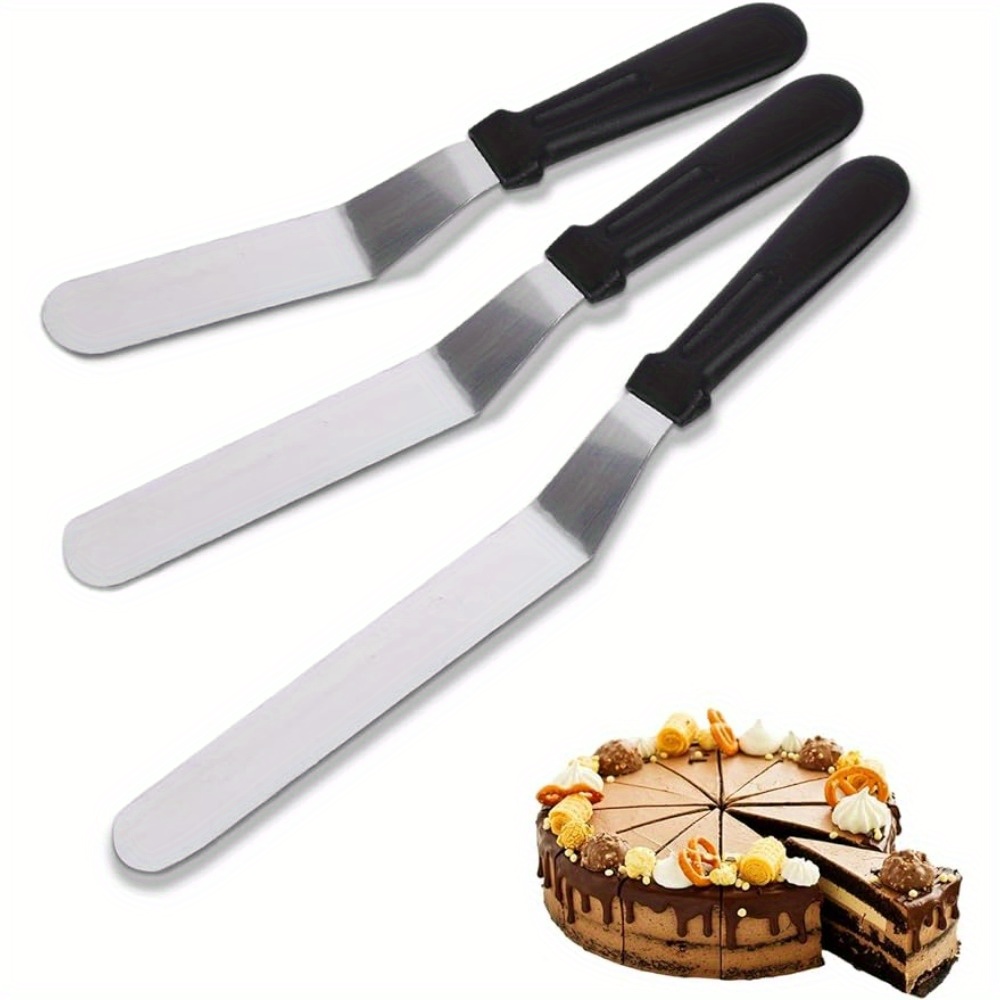 Offset Spatula Set - Espátula para glaseado, paleta de acero