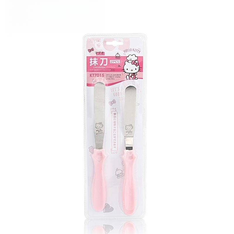 Offset Spatula Set - Espátula Angulada Inspirada en Hello Kitty,
