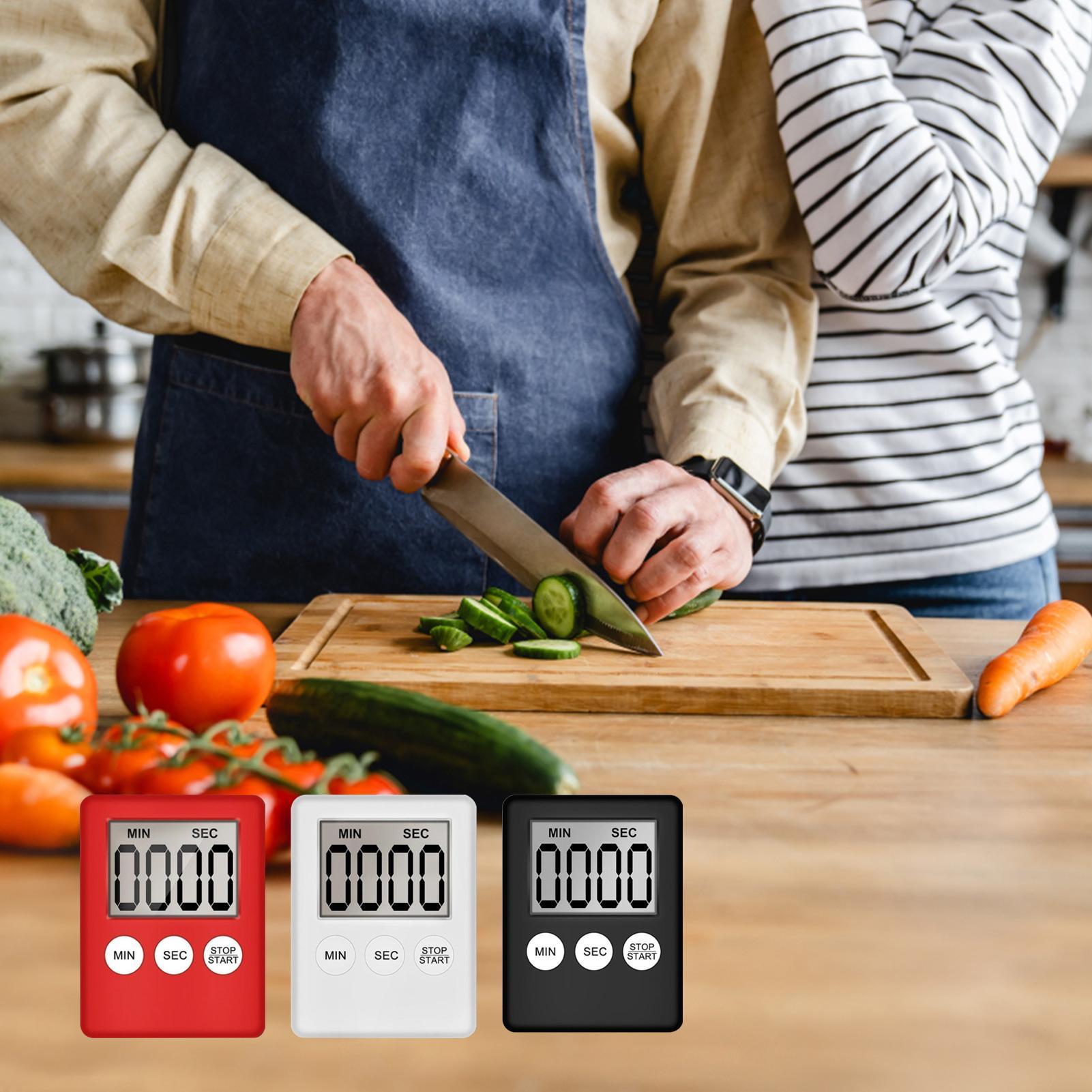 Baking Kitchen Set Up - Temporizador de Cocina Digital con Pantalla