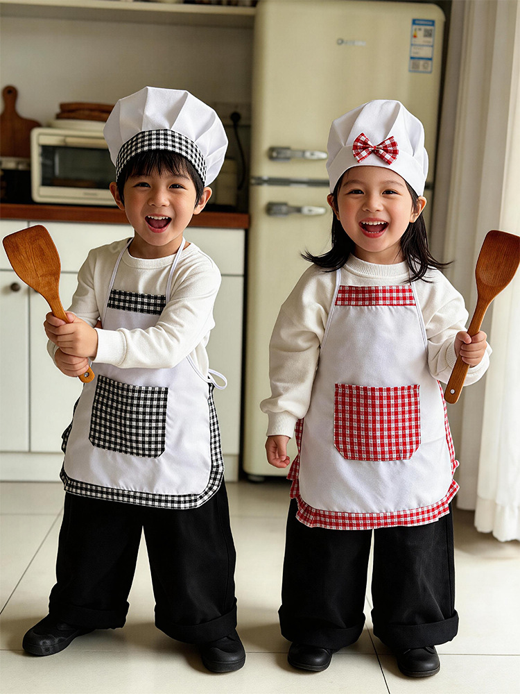 Baking Kitchen Set Up - Conjunto de 2 piezas de delantal