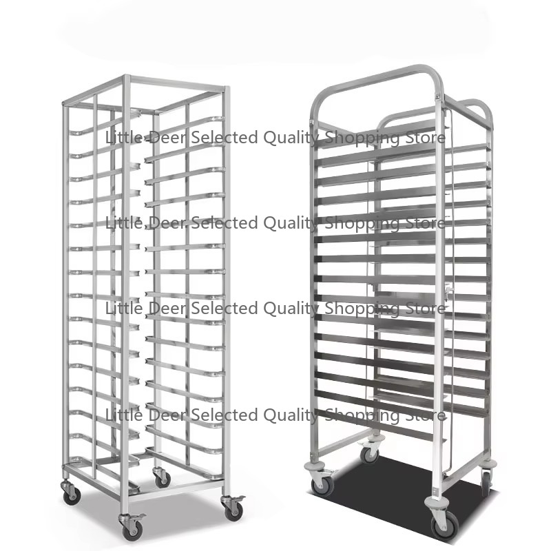 Kitchen Baking Cart - Carro para hornear de acero inoxidable