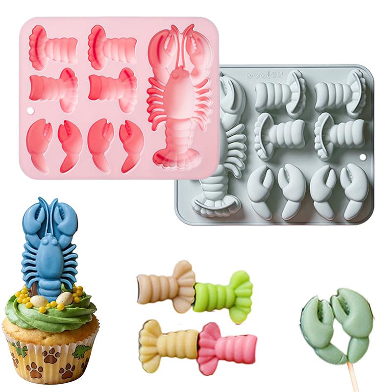 Baking Kitchen Set - Molde de silicona de langosta para