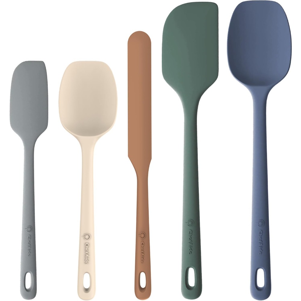 Baking Kitchen Set Up - Juego de espátulas de silicona de