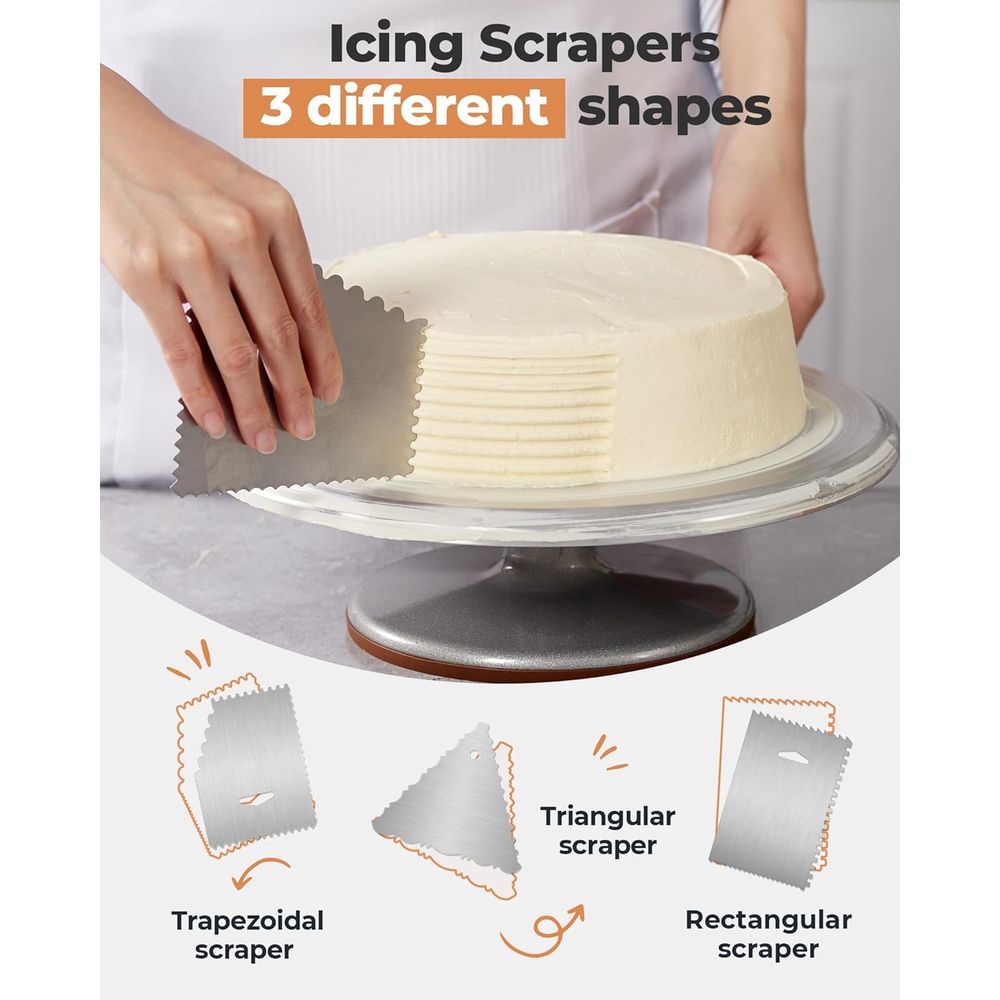 Juego de Soporte Giratorio par - Offset Spatula Set reseña y precio