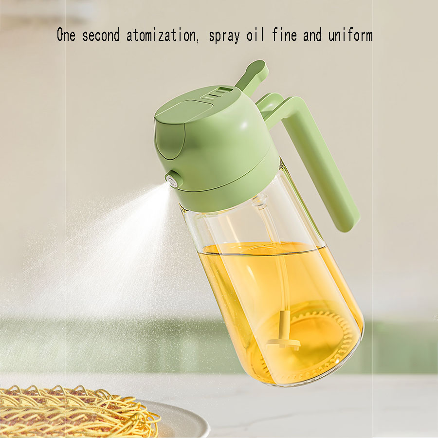 Pulverizador de aceite de vidr - Kitchen Bank reseña y precio
