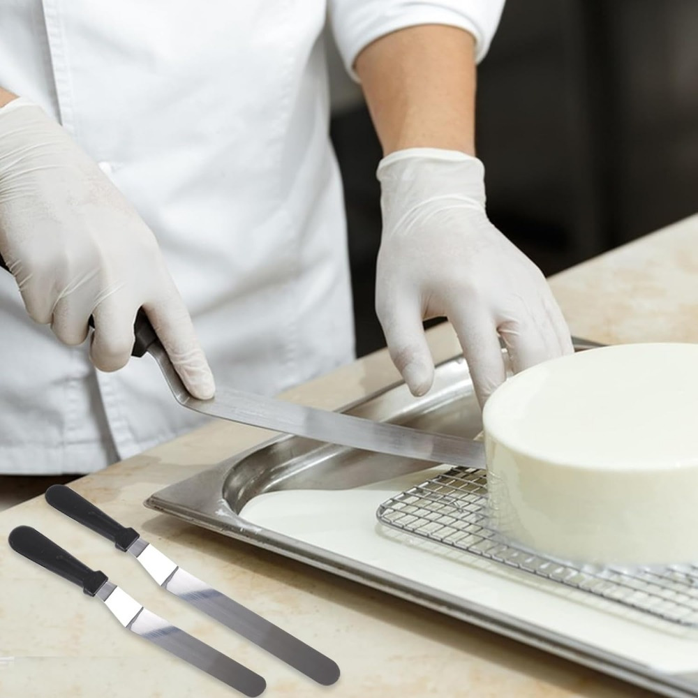 Espátula para glaseado, paleta - Offset Spatula Set reseña y precio