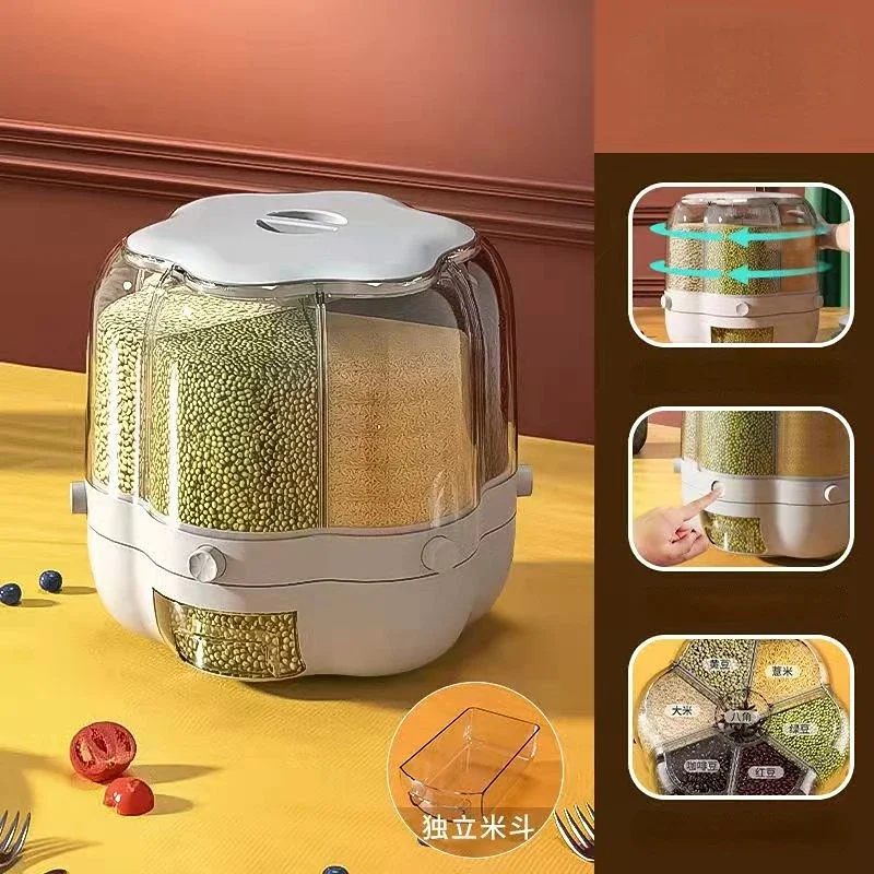 Contenedor de almacenamiento d - Kitchen Bank reseña y precio