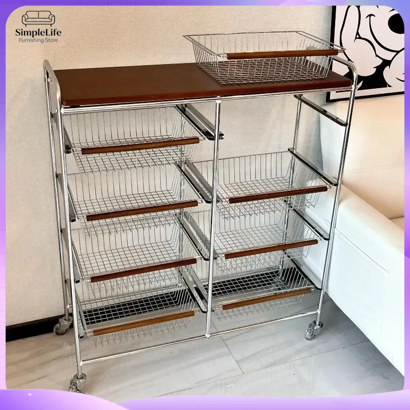 Carrito de Cocina Retro con Ru - Kitchen Baking Cart reseña y precio