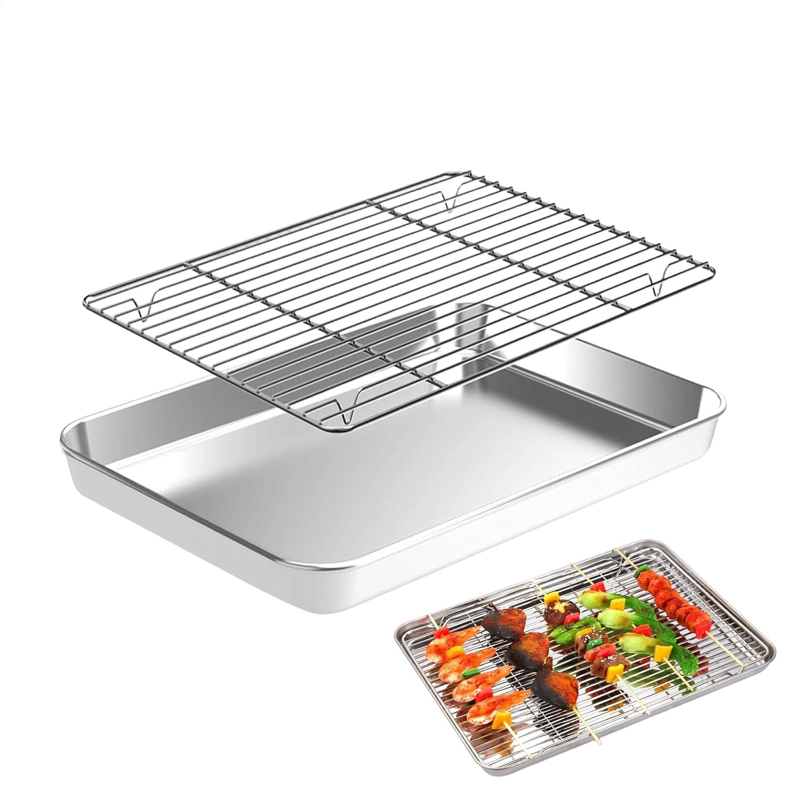 Bandeja para hornear con rejil - Kitchen Baking Cart reseña y precio