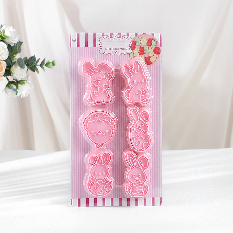 6 unids/set cortadores de gall - Baking Kitchen Set reseña y precio