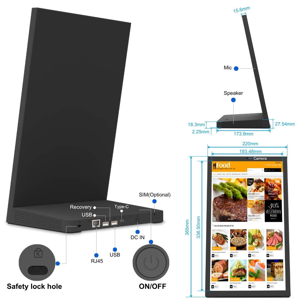 Tableta L con forma de escrito - Kitchen Bank reseña y precio