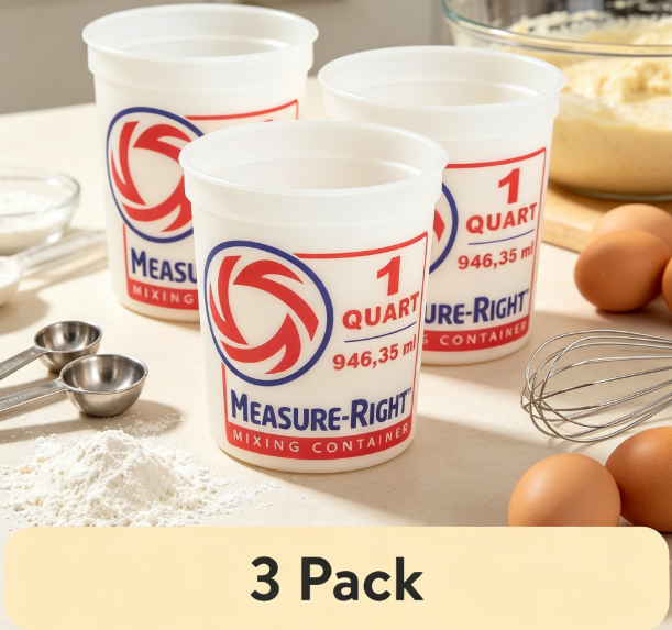 Recipiente Redondo de Plástico - Baking Kitchen Set reseña y precio