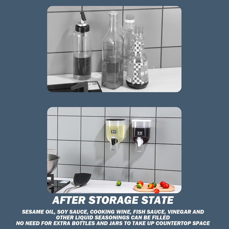 Dispensador de vinagre y aceit - Kitchen Bank reseña y precio