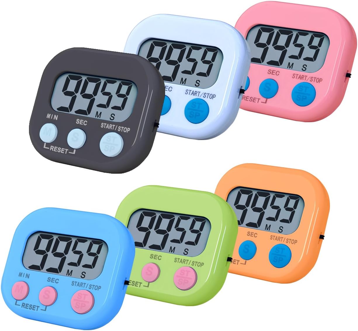Temporizador de cocina magnéti - Baking Kitchen Set Up reseña y precio