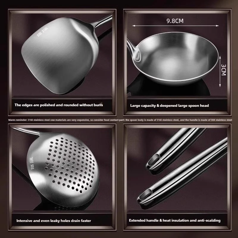 Espátula de Acero Inoxidable d - Offset Spatula Set reseña y precio